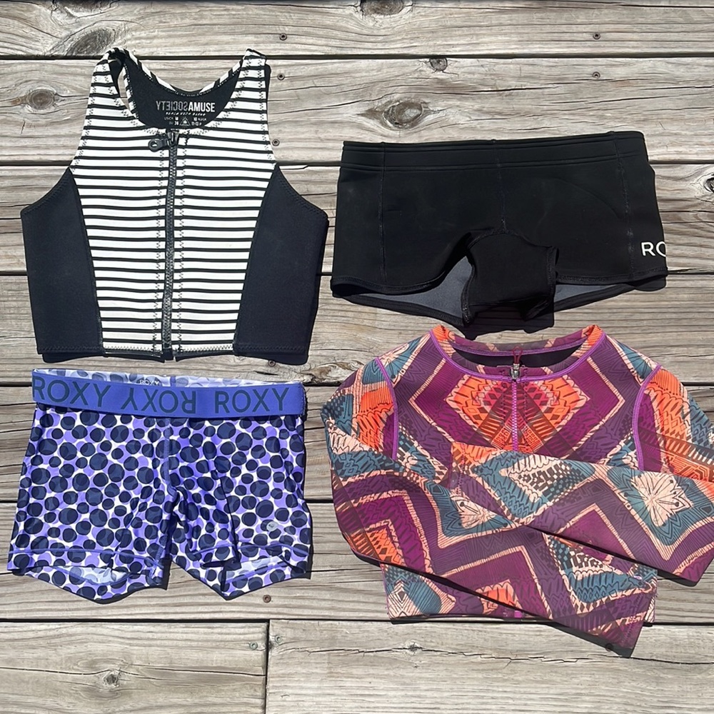 Wetsuit Jacket, Vest & Shorts